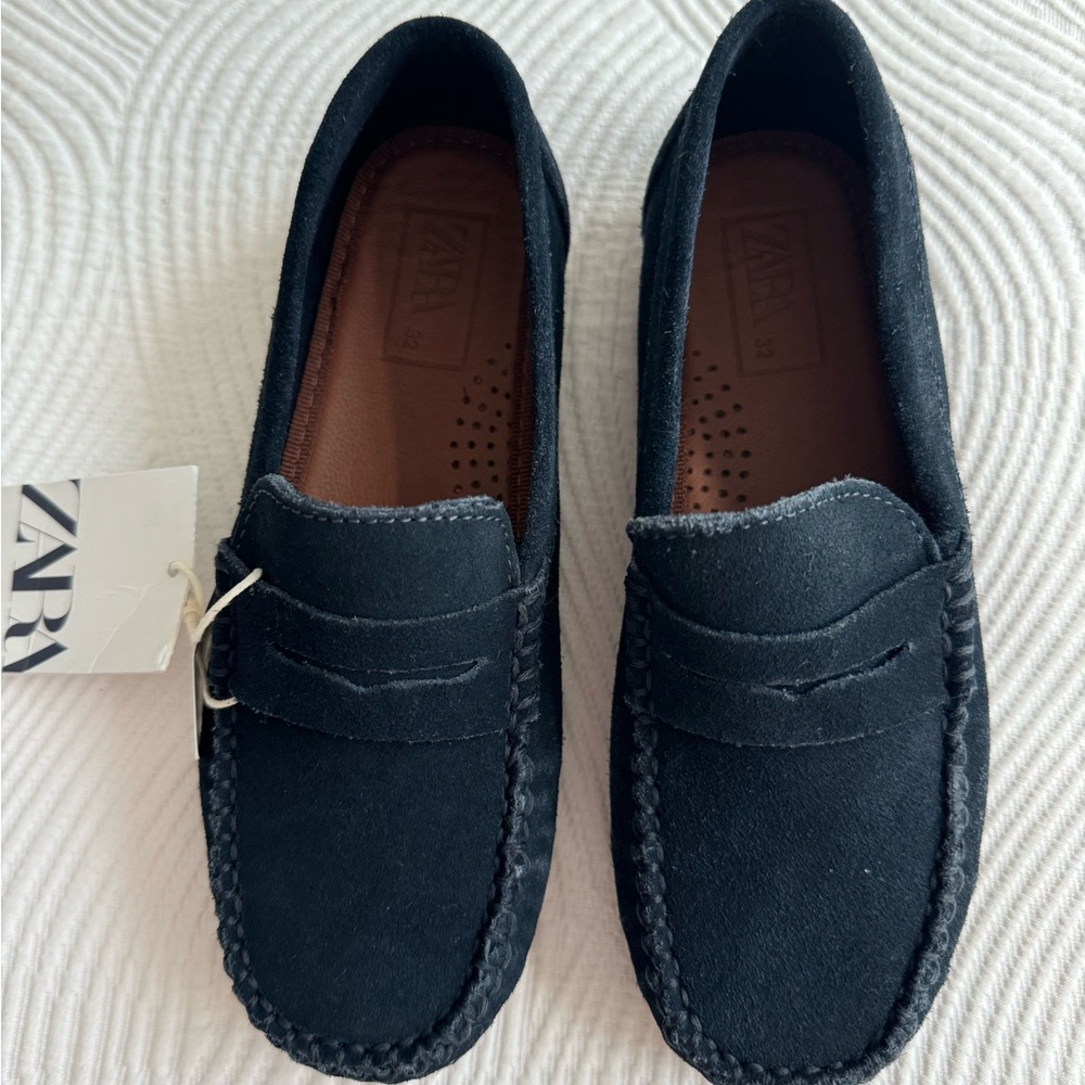 Boys Mocasin Suede